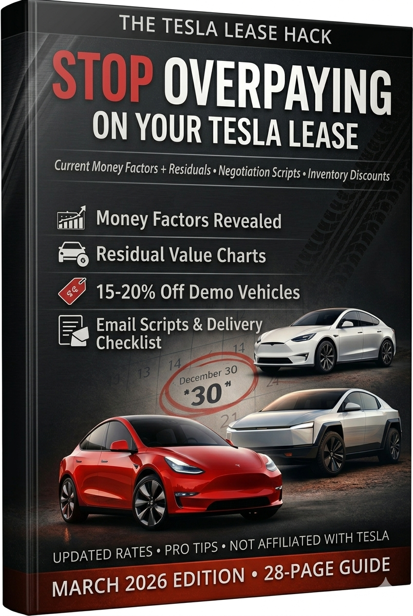 The Tesla Lease Hack Guide